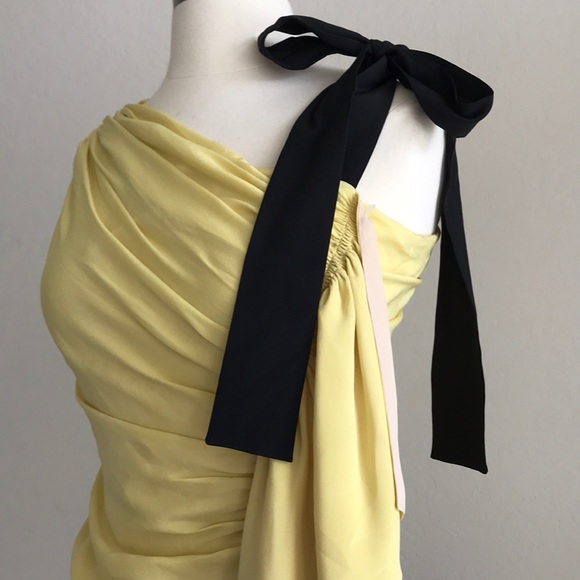 Fendi One Shoulder Ribbon Top - Picture 3 of 8